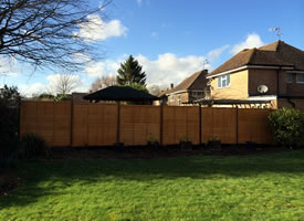 Photo of Paul Buck Handyman fencing job.